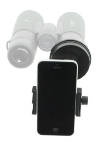 oculairadapter smartphone 54/96mm zwart