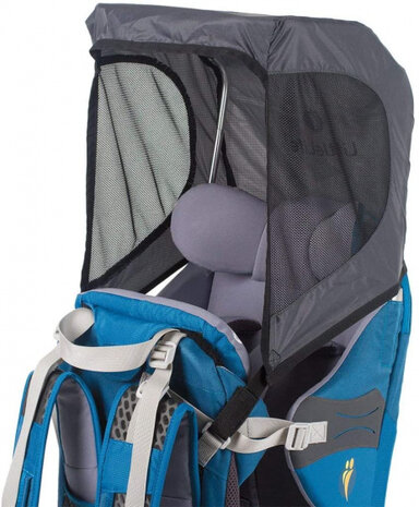 kinderdrager Freedom 75 cm polyester blauw 2-delig