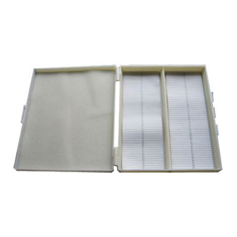 opbergdoos preparaten 25-vaks 98 x 83 x 32 mm wit