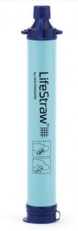 drinkflesfilter Lifestraw 22,9 cm BPA-vrij blauw