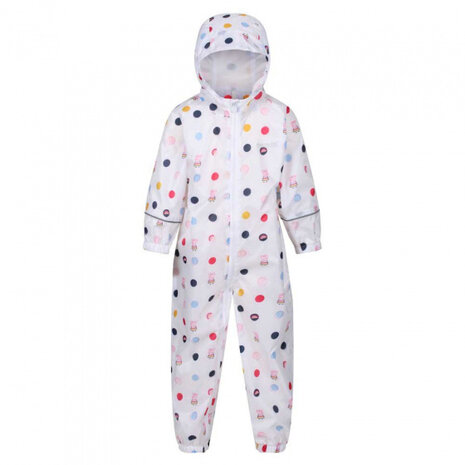 regenpak Pobble junior polyamide wit mt 4 jaar