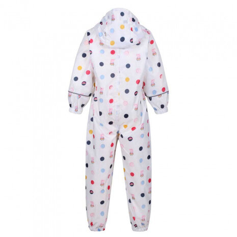 regenpak Pobble junior polyamide wit mt 4 jaar