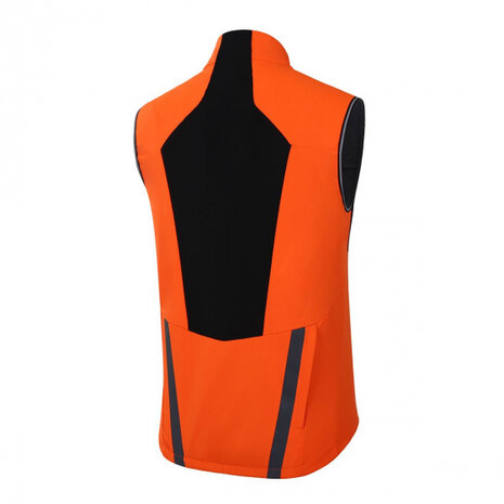 bodywarmer P-Up Yours heren polyester oranje mt 3XL