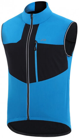 bodywarmer P-Up Yours heren polyester blauw mt XL