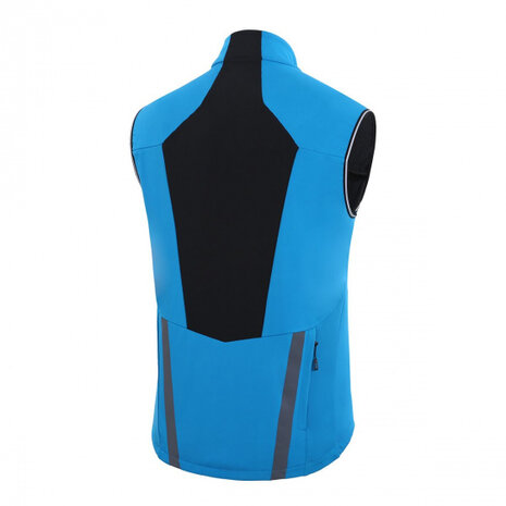 bodywarmer P-Up Yours heren polyester blauw mt XL