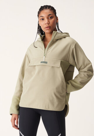 outdoortrui Corrine Pile Anorak polyester beige mt 3XL
