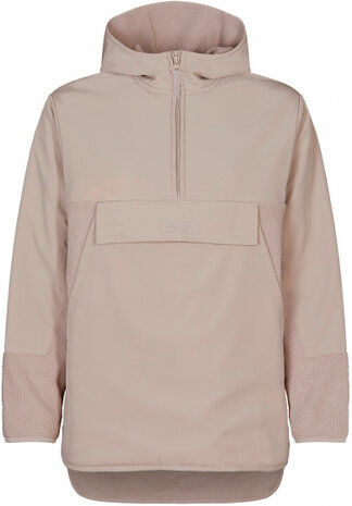 outdoortrui Corrine Pile Anorak polyester zachtroze mt XXL