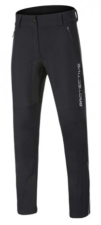 outdoorbroek P-Longpant heren polyester zwart maat XL