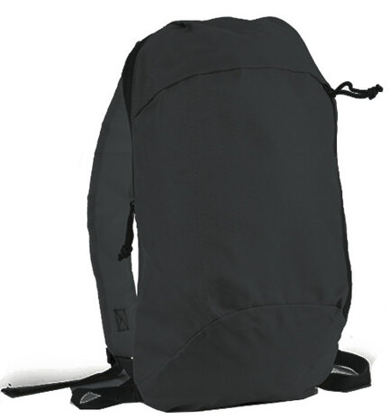 rugzak 12 liter 24 x 40 cm polyester zwart