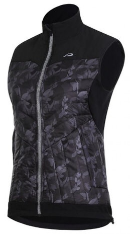 bodywarmer P-Painted Bird dames polyester grijs mt 44