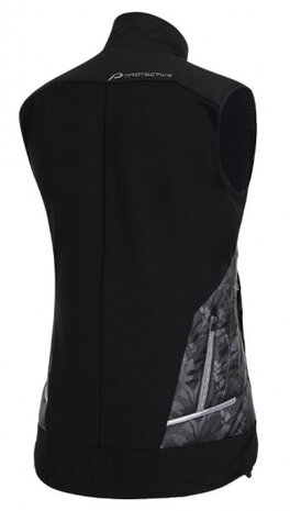 bodywarmer P-Painted Bird dames polyester grijs mt 46
