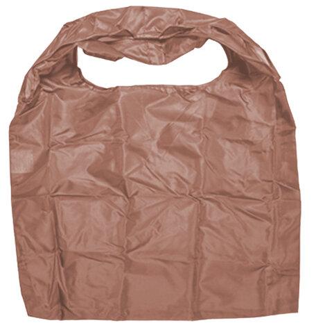 boodschappentas 42 x 1 x 51 cm nylon bruin
