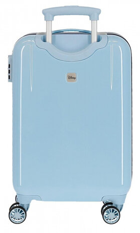 handbagagetrolley Bambi 33 liter hardcase lichtblauw