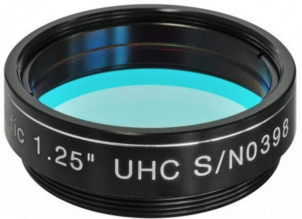 nevelfilter Explore Scientific UHC 1,25 inch zwart