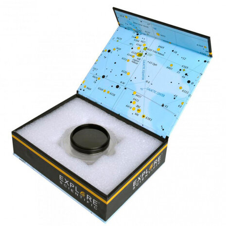 maan- en grijsfilter Explore Scientific 2 inch zwart