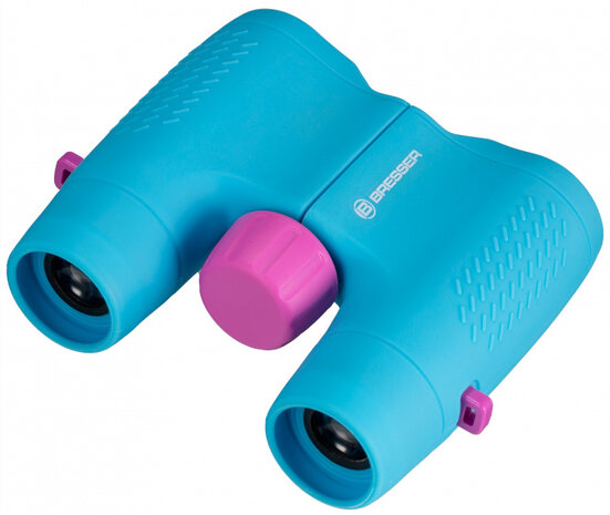 verrekijker 6x21 junior 10 cm blauw