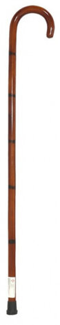 wandelstok klassiek 92 cm hout bruin