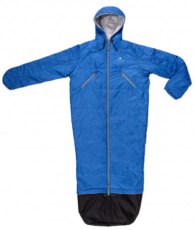 slaapzak Cozybag Zippy -5&deg;C 320T Rip-Stop blauw mt XL