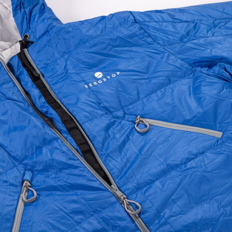 slaapzak Cozybag Zippy -5&deg;C 320T Rip-Stop blauw mt XL