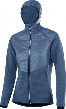 outdoorjas Izzy dames polyester blauw maat 38