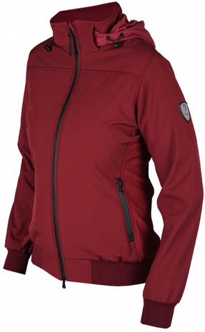 softshell jas Epic dames polyester rood mt 4XL