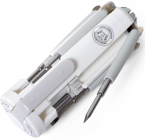 multitool Stormtrooper 8 functies staal wit/zilver