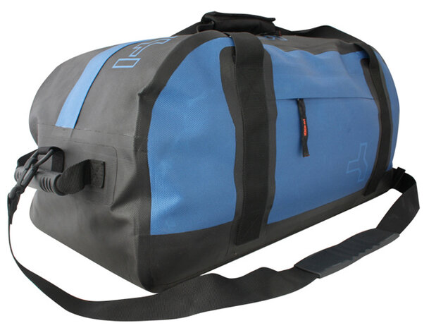 weekendtas Weekender 45 liter TPU blauw/zwart