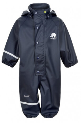 regenpak junior polyester navy maat 80