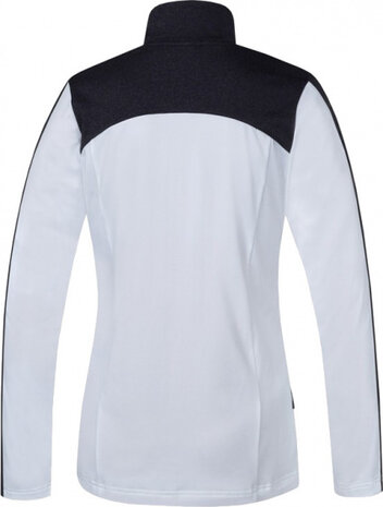 outdoorvest Cher dames polyester wit/zwart maat 44