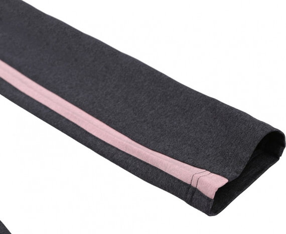 outdoorvest Cher dames polyester roze/zwart maat 42