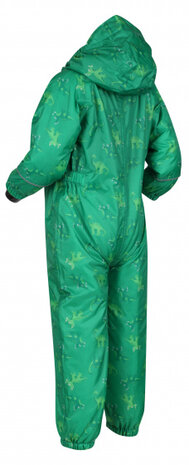 regenpak Jelly Bean Dinosaur junior polyamide groen mt 5 jaar