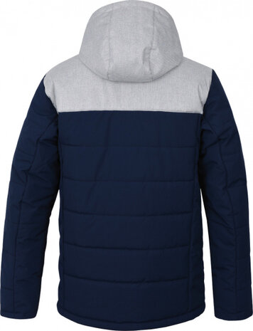ski-jas Medwine heren polyester blauw/grijs maat XL