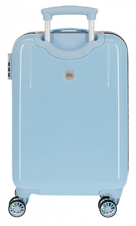 handbagagetrolley Frozen II 33 liter hardcase lichtblauw