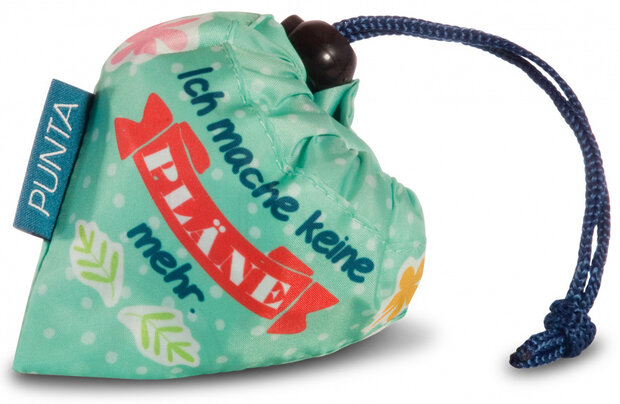 shopper dames 12 liter polyester groen/rood/roze