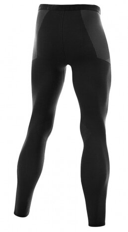 thermolegging Warm Hybrid heren tencel zwart maat 46/48