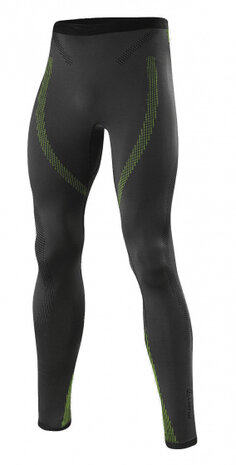 thermolegging Warm Alpine heren nylon zwart maat 46/48
