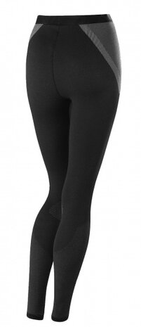 thermolegging Warm Hybrid dames polypropyleen zwart mt 32/34