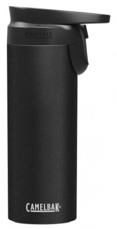 drinkfles Forge Flow 500 ml RVS zwart