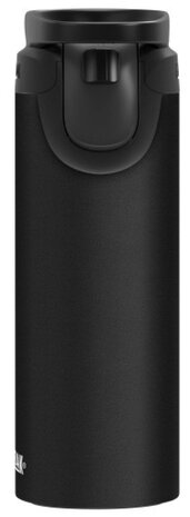 drinkfles Forge Flow 500 ml RVS zwart