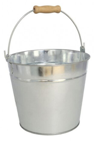 emmer Roly 3 liter 18 x 15,5 cm RVS zilver