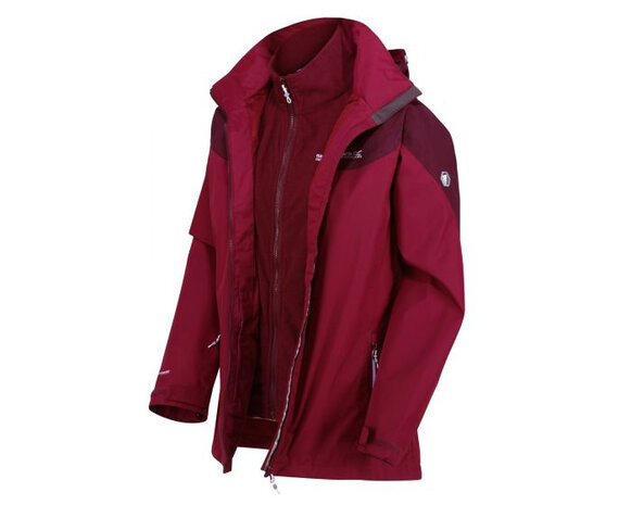 outdoorjas Premilla lll dames polyester paars mt XL