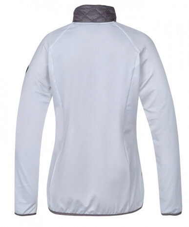 outdoorvest Elsa dames polyester wit/grijs maat 44