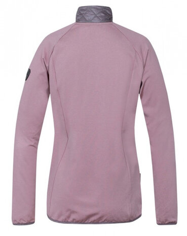 outdoorvest Elsa dames polyester roze/grijs maat 36