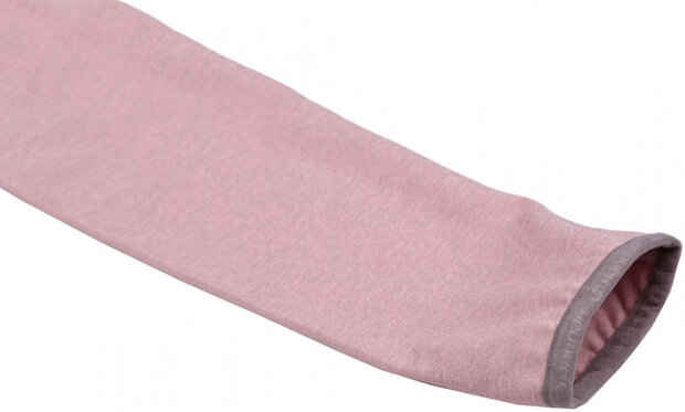 outdoorvest Elsa dames polyester roze/grijs maat 36
