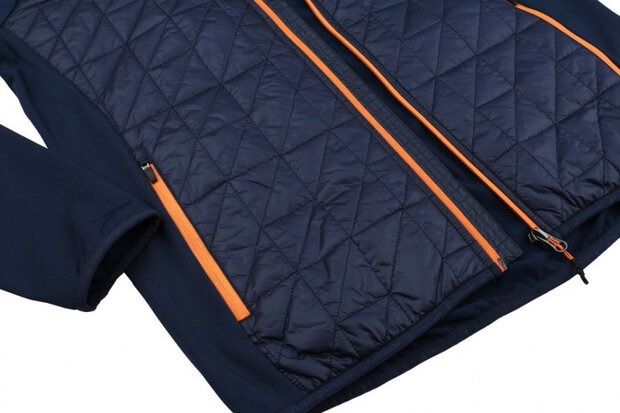 outdoorvest Enryx heren polyester donkerblauw maat L