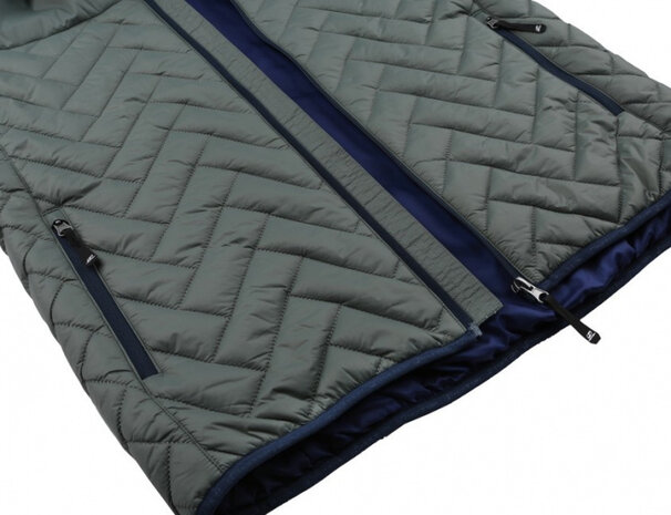 winterjas Tiago heren polyamide grijs maat XL