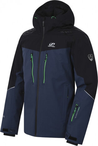 ski-jas Bergerson heren polyester navy/zwart maat S