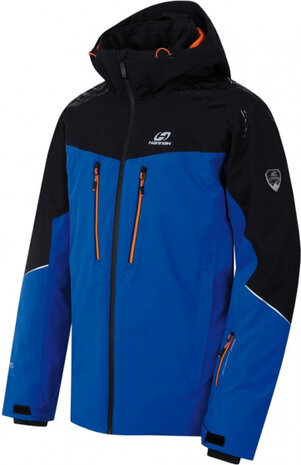 ski-jas Bergerson heren polyester blauw/zwart maat XL