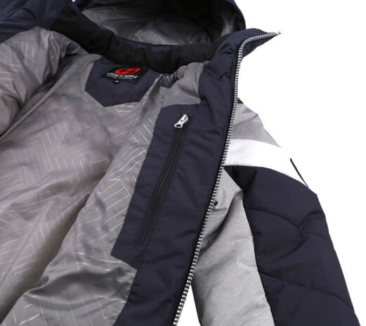 ski-jas Cocco dames polyester donkerblauw maat 42