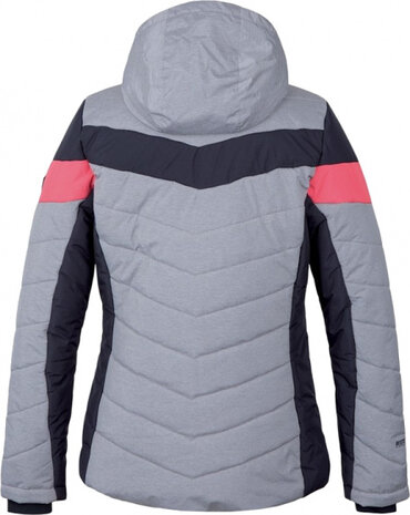 ski-jas Cocco dames polyester lichtgrijs maat 38
